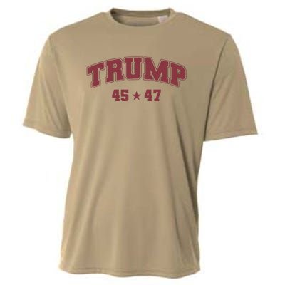 Trump Won 2024 Election 45 47 President Victory Inauguration Cooling Performance Crew T-Shirt