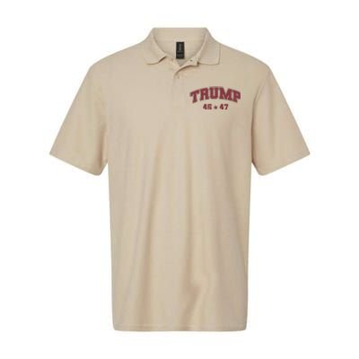 Trump Won 2024 Election 45 47 President Victory Inauguration Softstyle Adult Sport Polo