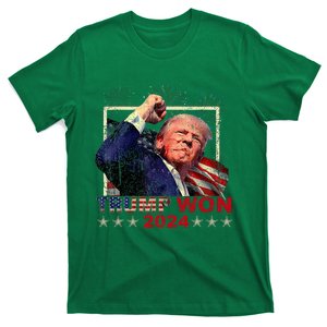 Trump Won 2024 President 47th T-Shirt