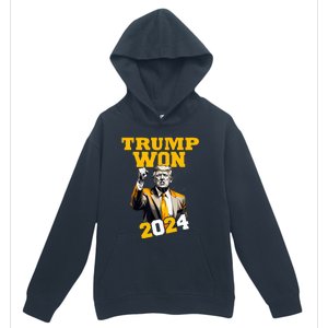 Trump Won 2024 Apparel Urban Pullover Hoodie