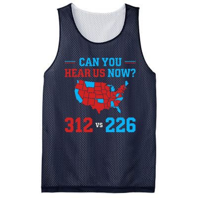 Trump Winner 312 Election Electoral Map Can Hear Now Mesh Reversible Basketball Jersey Tank