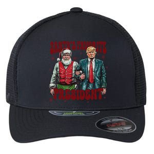 Trump Won 47th SantaS Favorite President Funny Christmas Flexfit Unipanel Trucker Cap