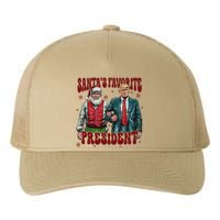 Trump Won 47th SantaS Favorite President Funny Christmas Yupoong Adult 5-Panel Trucker Hat