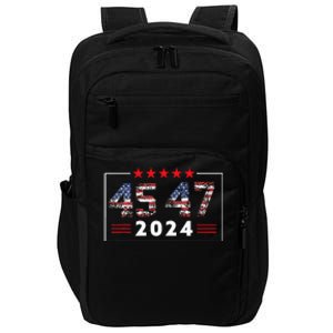 Trump Won 45 47 Trump President Election Trump Impact Tech Backpack