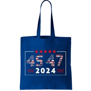 Trump Won 45 47 Trump President Election Trump Tote Bag