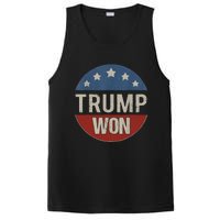 Trump Won 4th Of July American Flag Trump 2024 PosiCharge Competitor Tank