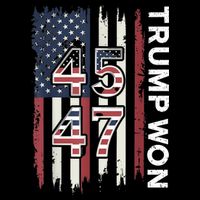 Trump Won 45 47 City Backpack