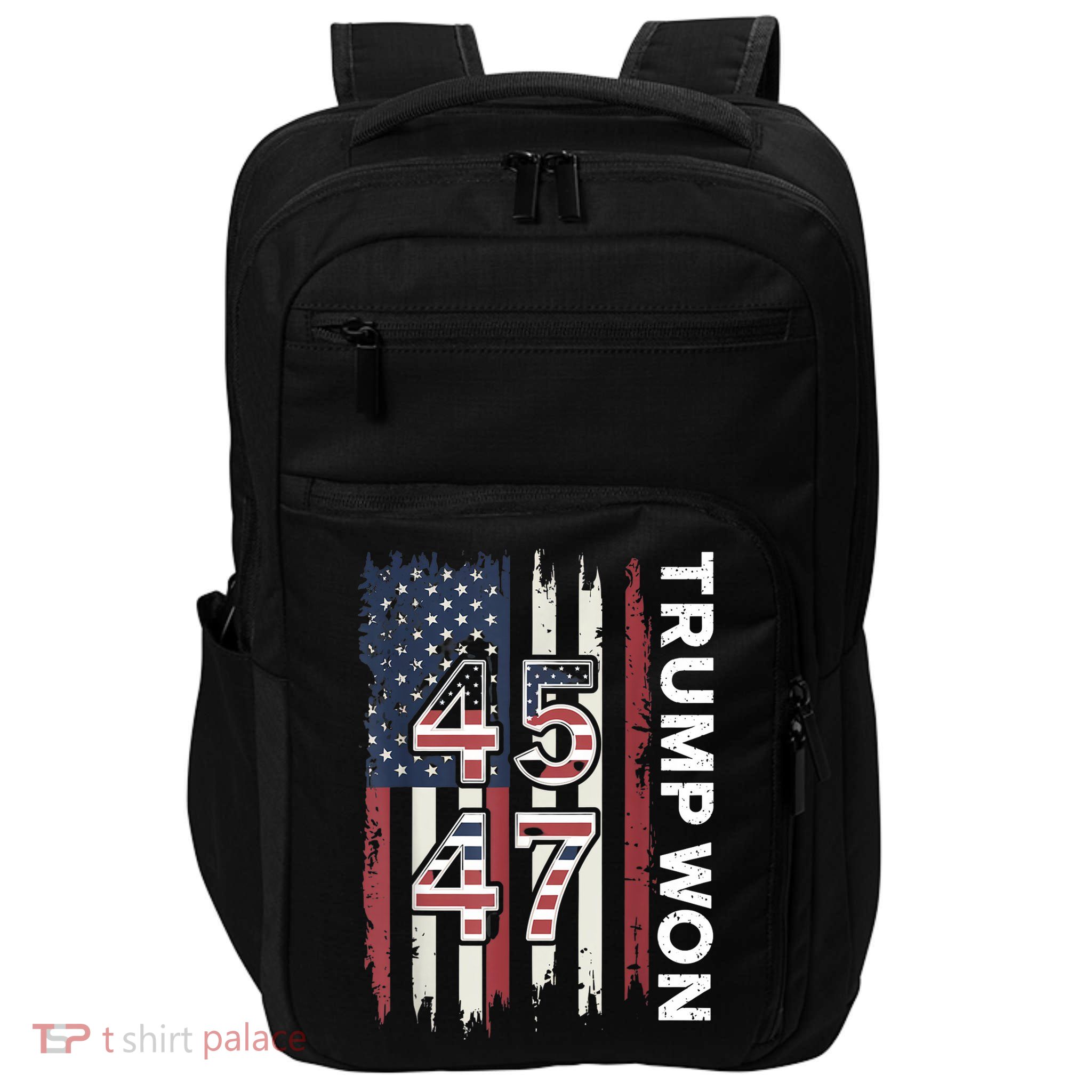 Trump Won 45 47 Impact Tech Backpack