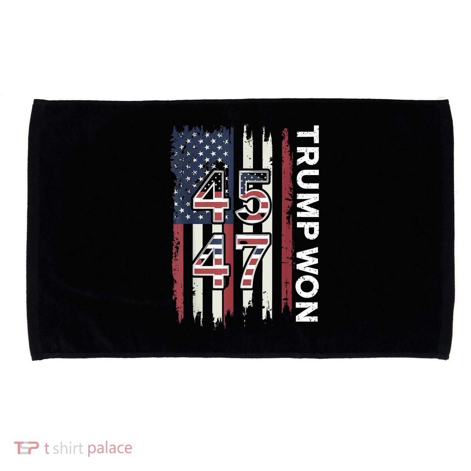Trump Won 45 47 Microfiber Hand Towel