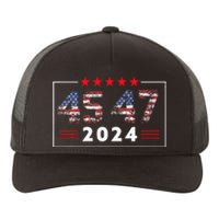 Trump Won 45 47 Trump President Vintage Election Trump 2024 Yupoong Adult 5-Panel Trucker Hat