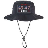 Trump Won 45 47 Trump President Vintage Election Trump 2024 Legacy Cool Fit Booney Bucket Hat