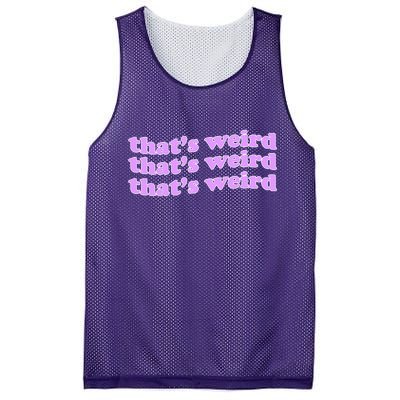 That's Weird Mesh Reversible Basketball Jersey Tank