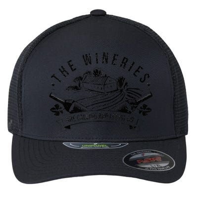 The Wineries Are Calling And I Must Go Wine Lover Flexfit Unipanel Trucker Cap