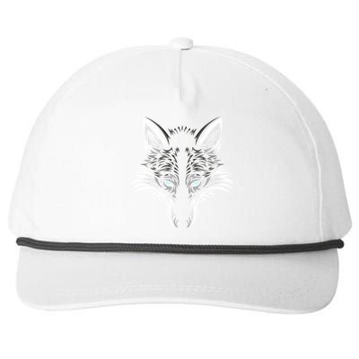 Tribal Wolf Animal Hunter Gift Snapback Five-Panel Rope Hat