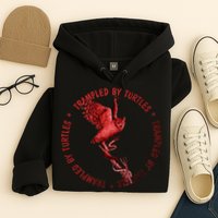 Turtles With Alpenglow Sunset By Trampled Hoodie