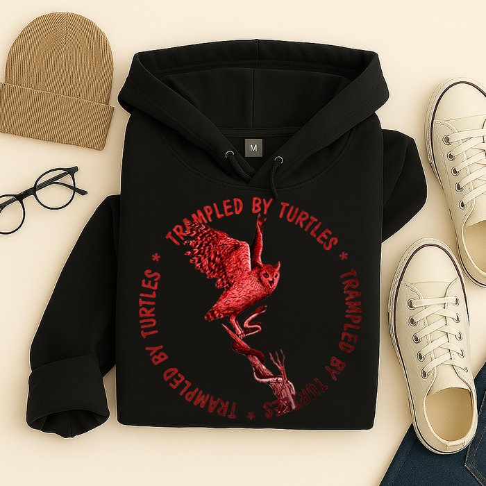 Turtles With Alpenglow Sunset By Trampled Hoodie