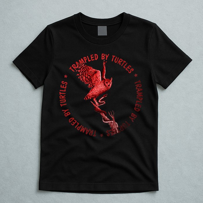 Turtles With Alpenglow Sunset By Trampled T-Shirt