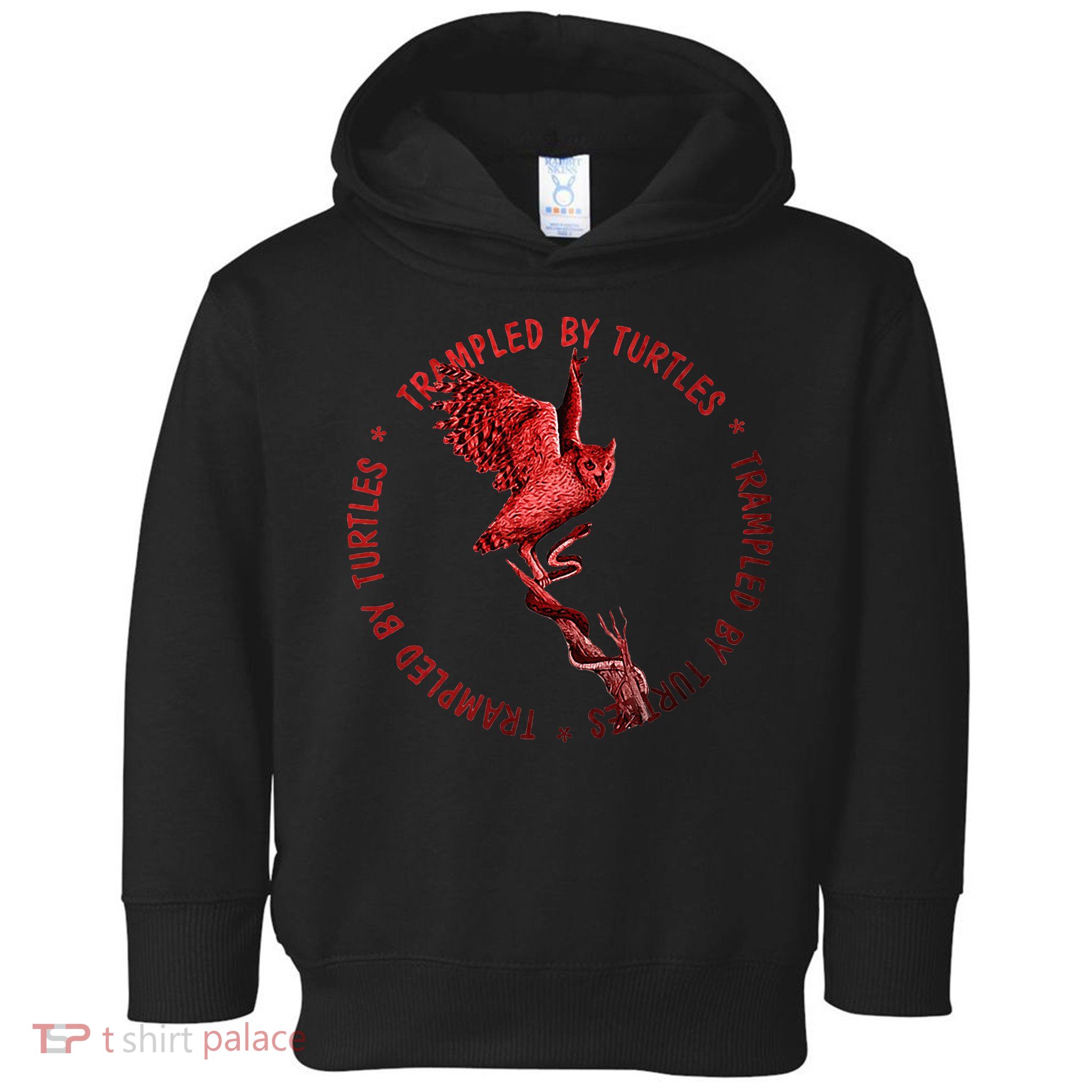 Turtles With Alpenglow Sunset By Trampled Toddler Hoodie