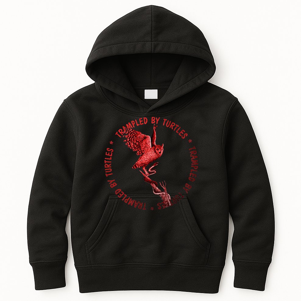 Turtles With Alpenglow Sunset By Trampled Kids Hoodie
