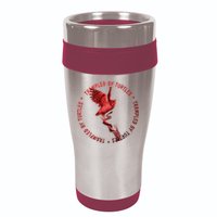 Turtles With Alpenglow Sunset By Trampled 16oz Travel Tumbler