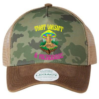 That WasnT A Microdose Magic Psilocybin Mushroom Legacy Tie Dye Trucker Hat