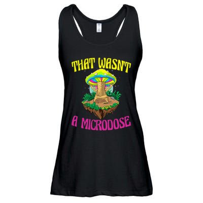 That WasnT A Microdose Magic Psilocybin Mushroom Ladies Essential Flowy Tank