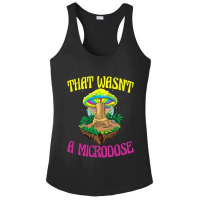 That WasnT A Microdose Magic Psilocybin Mushroom Ladies PosiCharge Competitor Racerback Tank