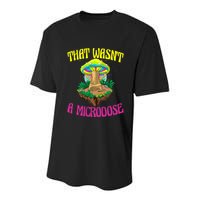 That WasnT A Microdose Magic Psilocybin Mushroom Youth Performance Sprint T-Shirt