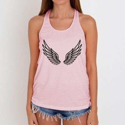 Tattoo Wings Angel Wings Mobile Phone Cover Hoodie Wings Women's Knotted Racerback Tank