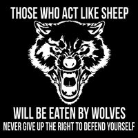 Those Who Act Like Sheep Eaten By Wolves Backpack