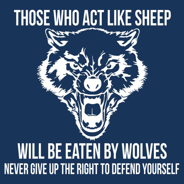Those Who Act Like Sheep Eaten By Wolves Tall T-Shirt