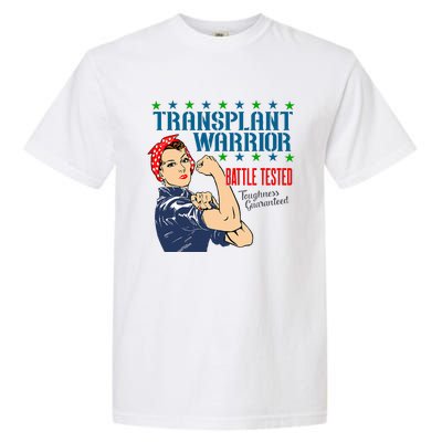 Transplant Warrior A Vintage Women Transplant Recipient Garment-Dyed Heavyweight T-Shirt