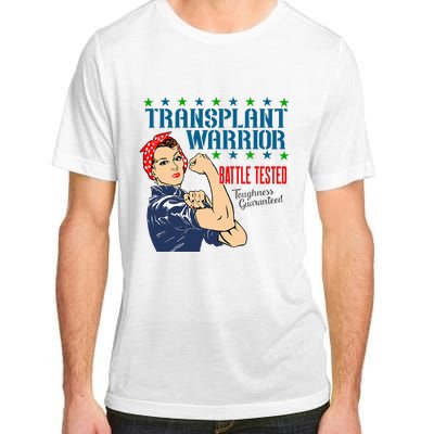 Transplant Warrior A Vintage Women Transplant Recipient Adult ChromaSoft Performance T-Shirt