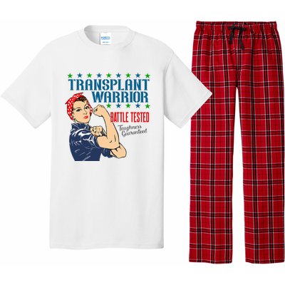 Transplant Warrior A Vintage Women Transplant Recipient Pajama Set