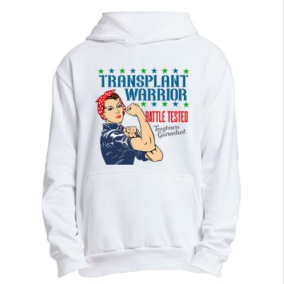 Transplant Warrior A Vintage Women Transplant Recipient Urban Pullover Hoodie