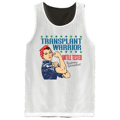 Transplant Warrior A Vintage Women Transplant Recipient Mesh Reversible Basketball Jersey Tank