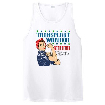 Transplant Warrior A Vintage Women Transplant Recipient PosiCharge Competitor Tank