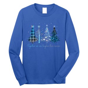 Together We Are Tougher Than Cancer Diabetes Christmas Meaningful Gift Long Sleeve Shirt