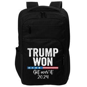 Trump Won Again – 2024 Election 47th President Impact Tech Backpack