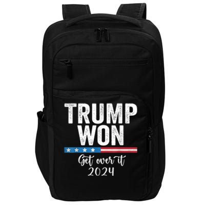 Trump Won Again – 2024 Election 47th President Impact Tech Backpack