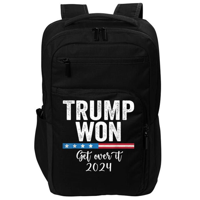 Trump Won Again – 2024 Election 47th President Impact Tech Backpack