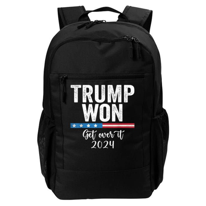 Trump Won Again – 2024 Election 47th President Daily Commute Backpack