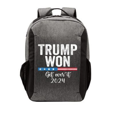 Trump Won Again – 2024 Election 47th President Vector Backpack