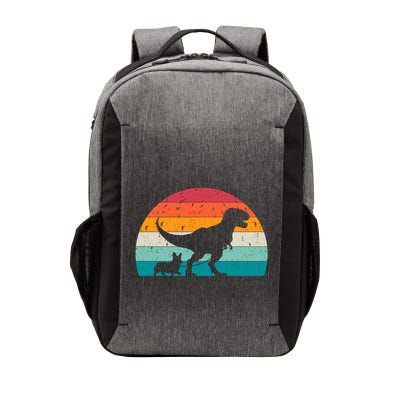 Trex Walking A Dog Funny Pembroke Welsh Corgi Lover Dog Dad Gift Vector Backpack
