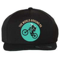 The World Around Me Wool Snapback Cap