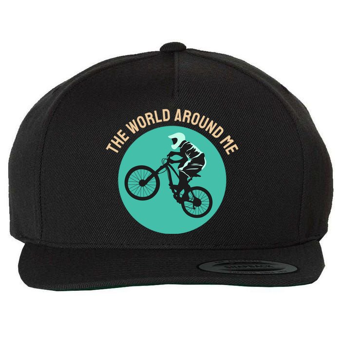 The World Around Me Wool Snapback Cap