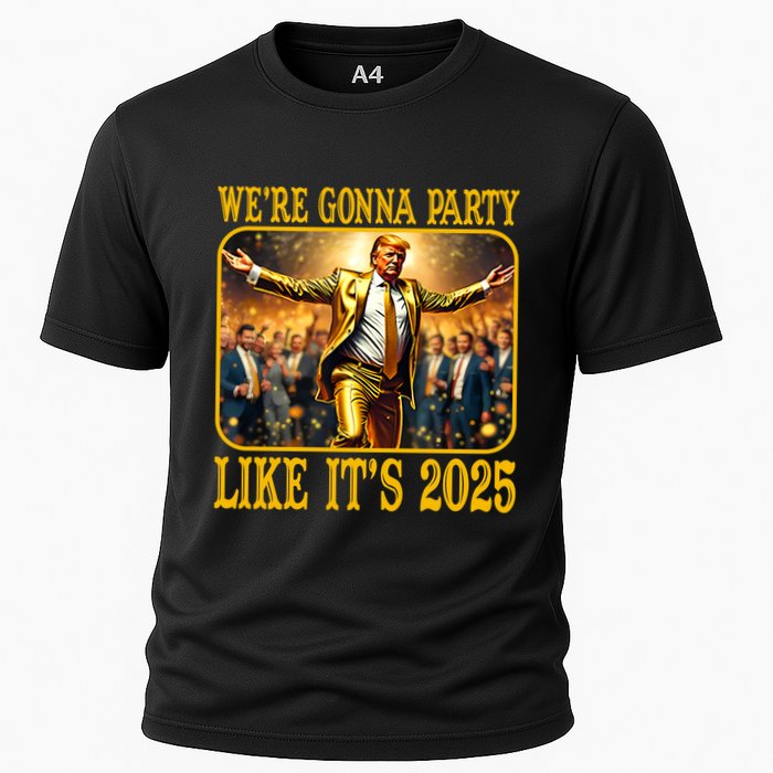 Trump We Are Gonna Party Like Its 2025 Cooling Performance Crew T-Shirt
