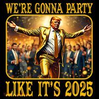 Trump We Are Gonna Party Like Its 2025 Sustainable Bucket Hat