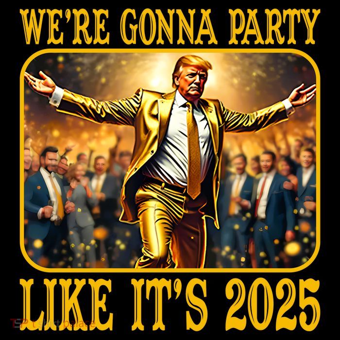 Trump We Are Gonna Party Like Its 2025 Mug