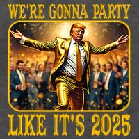 Trump We Are Gonna Party Like Its 2025 Vector Backpack